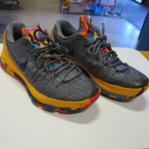 Nike Air Zoom KD 8 Prince George Men's 8.5 Wolf /Court Purple/Lagoon 749375-050